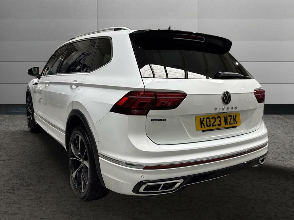 Volkswagen Tiguan Allspace 2.0 Tdi R-line Dsg White #3
