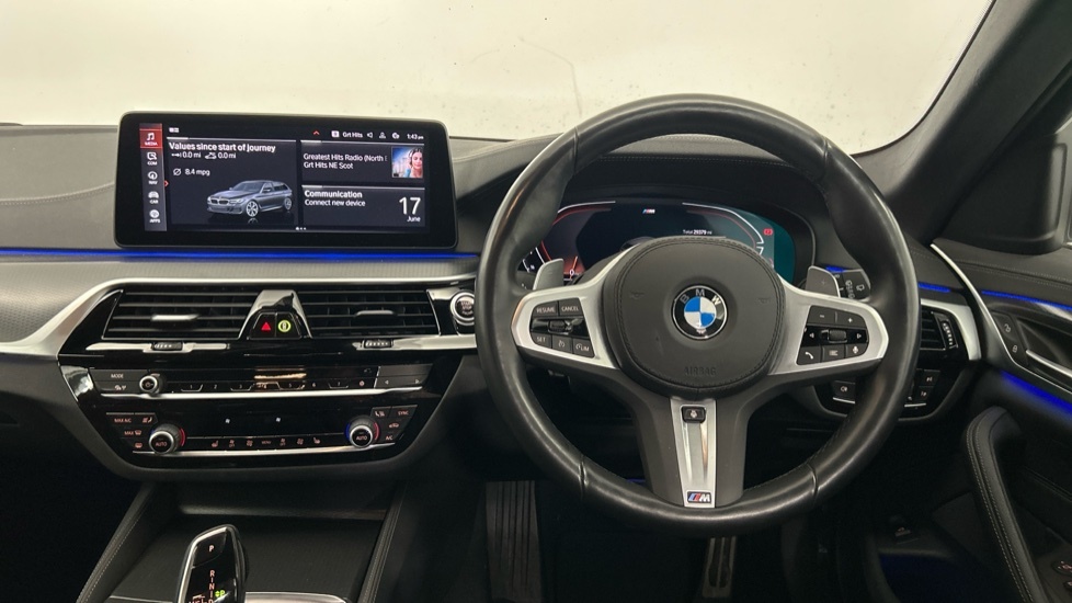 BMW 5 Series 2.0 520D Mht M Sport Touring Steptronic Euro 6 S Grey #5