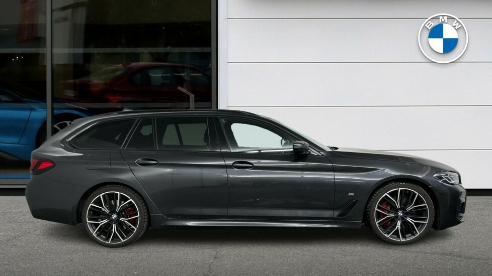 BMW 5 Series 2.0 520D Mht M Sport Touring Steptronic Euro 6 S Grey #3