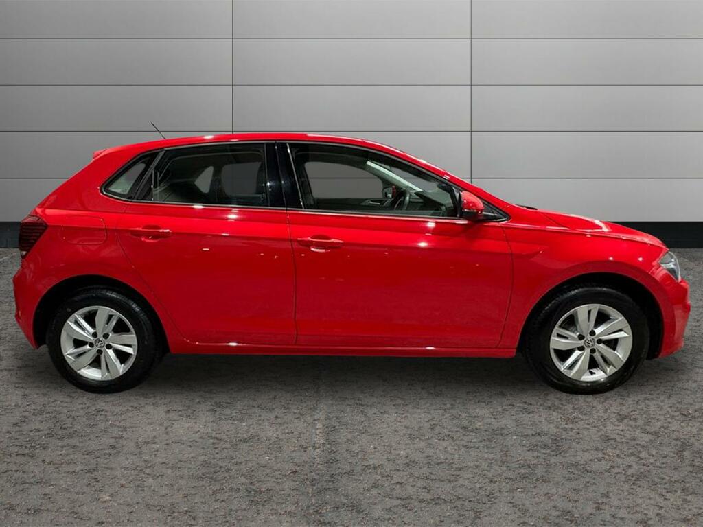Volkswagen Polo 1.0 Se Red #4