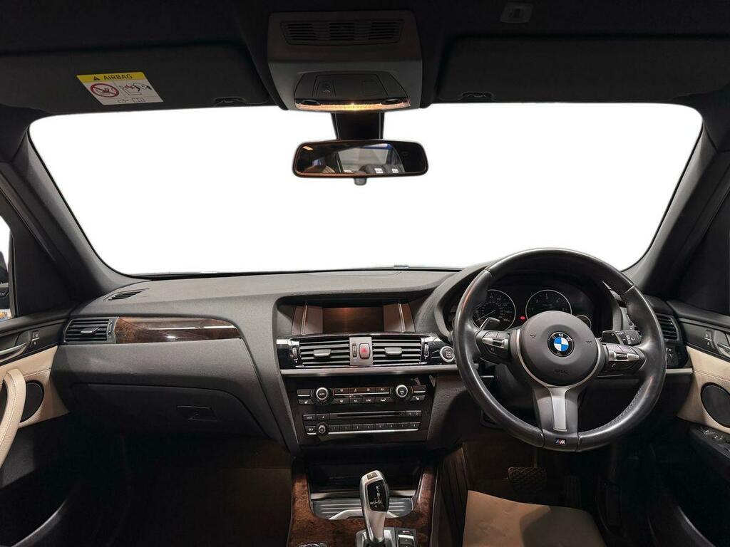 BMW X3 X3 Xdrive20d M Sport White #10