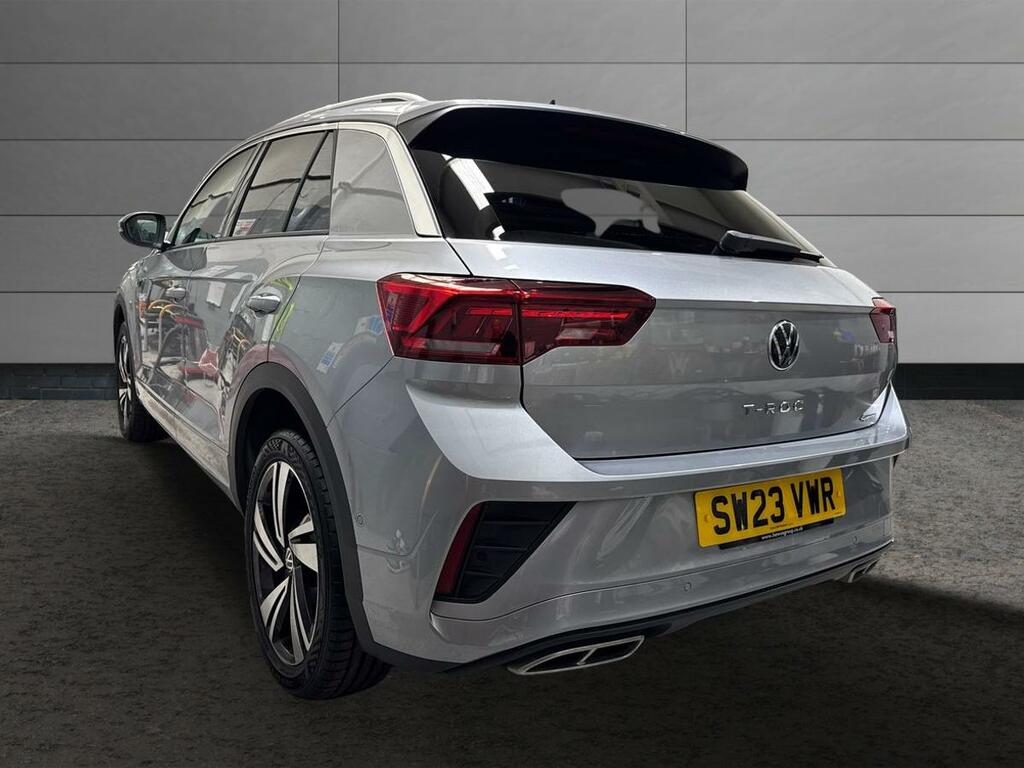 Volkswagen T-Roc 2.0 Tsi 4Motion R-line Dsg SW23VWR Silver #3