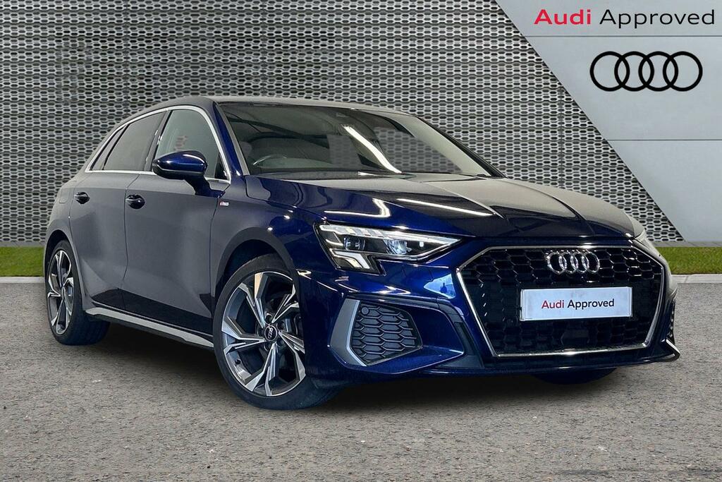 Audi A3 S Line 35 Tfsi 150 Ps S Tronic Blue