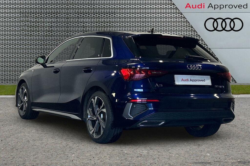 Audi A3 S Line 35 Tfsi 150 Ps S Tronic SV73XHU Blue #3