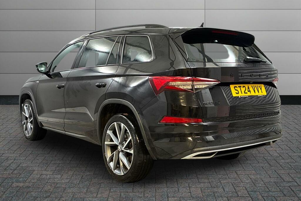 Skoda Kodiaq 1.5 Tsi Sport Line Dsg 7 Seat Black #3