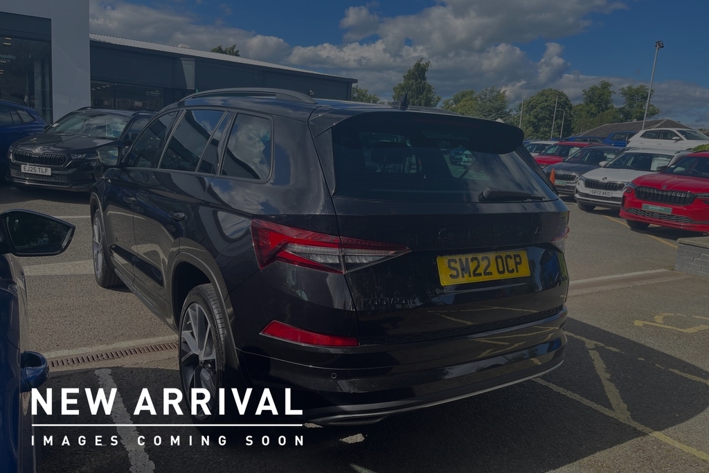 Skoda Kodiaq 2.0 Tdi 200 Sport Line 4X4 Dsg 7 Seat Black #5