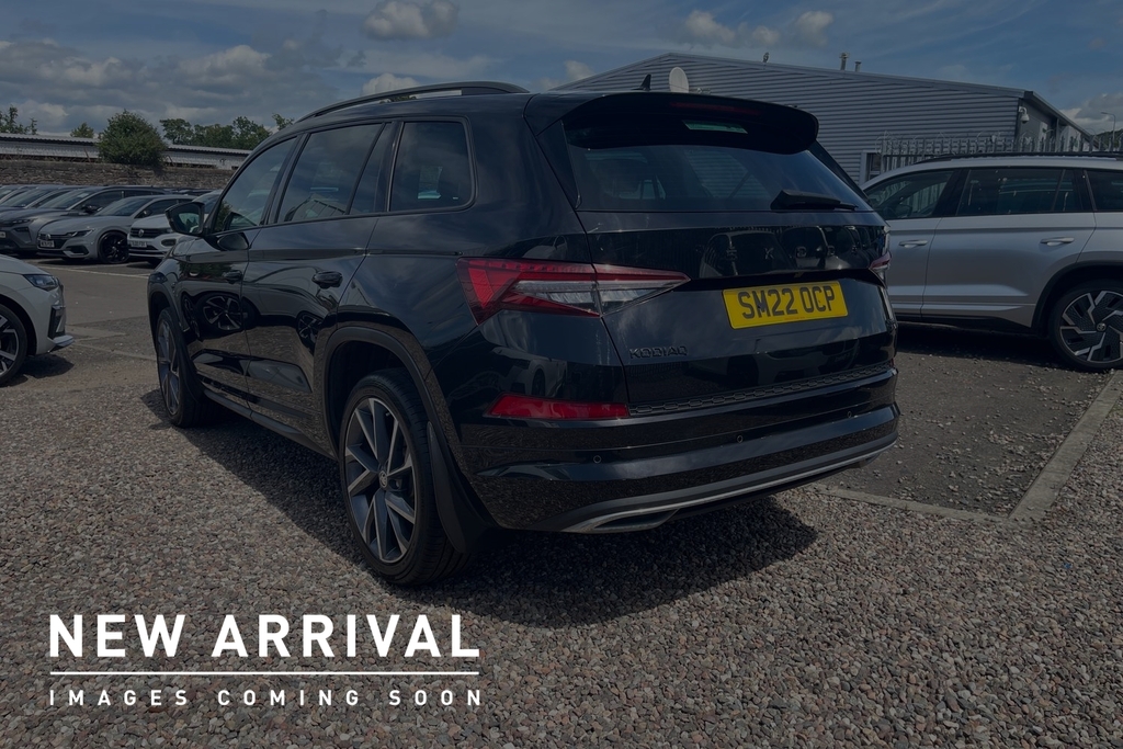 Skoda Kodiaq 2.0 Tdi 200 Sport Line 4X4 Dsg 7 Seat Black #6