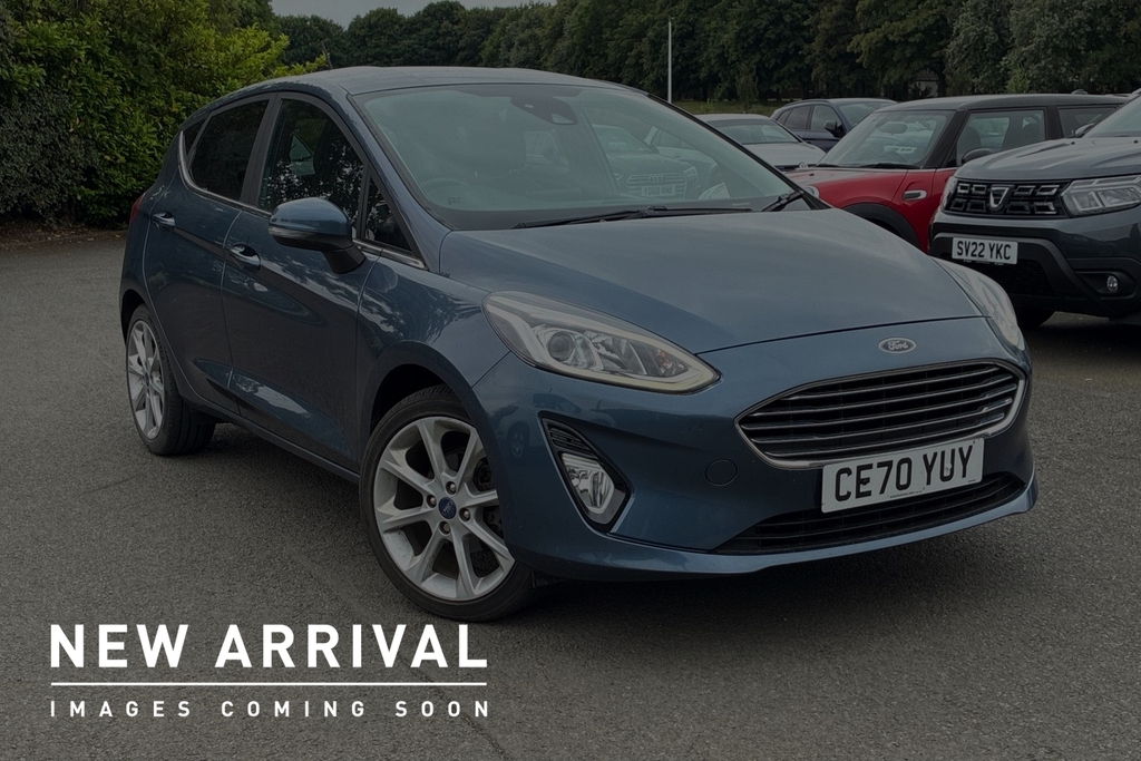 Ford Fiesta 1.0T Ecoboost Mhev Titanium X Euro 6 Ss CE70YUY Blue