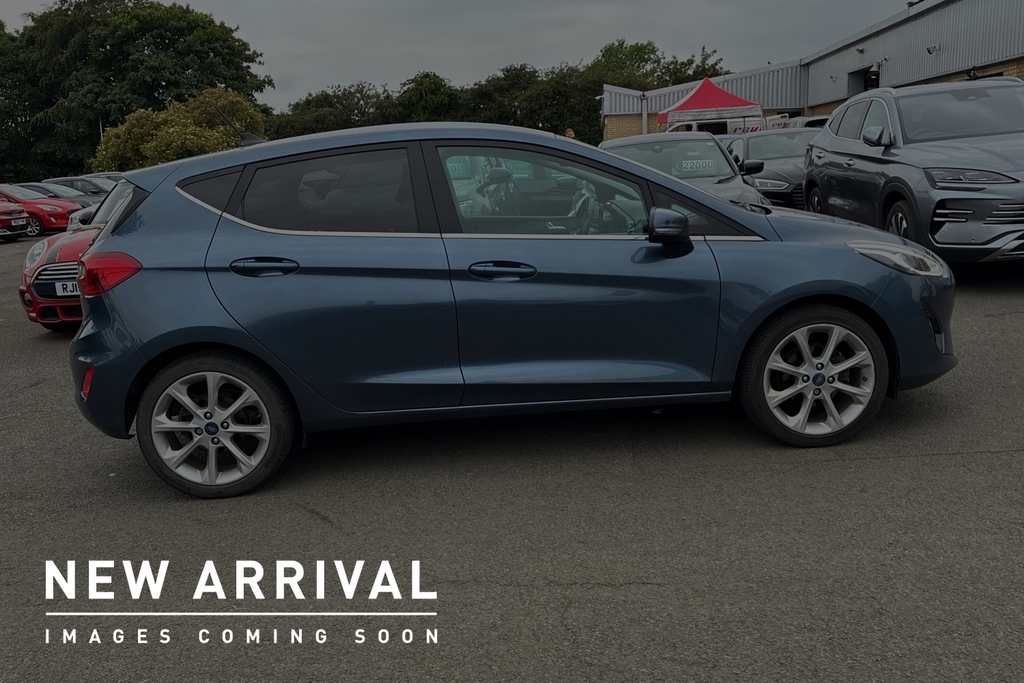 Ford Fiesta 1.0T Ecoboost Mhev Titanium X Euro 6 Ss CE70YUY Blue #4
