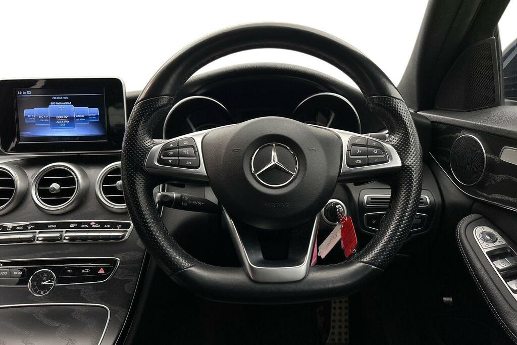 Mercedes-Benz C Class 2.1 C220d Amg Line Saloon G-tronic Eur Blue #5