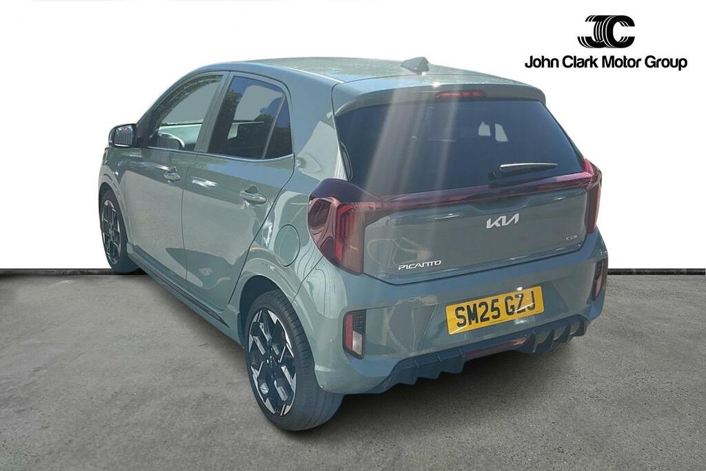 Kia Picanto 1.0 Gt-line Hatchback Amt Euro 6 Ss Green #2