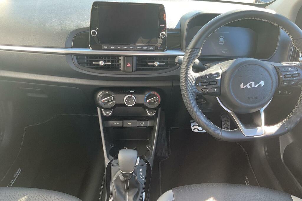 Kia Picanto 1.0 Gt-line Hatchback Amt Euro 6 Ss Green #4