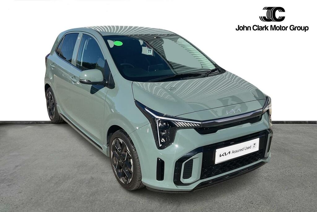 Kia Picanto 1.0 Gt-line Hatchback Amt Euro 6 Ss Green