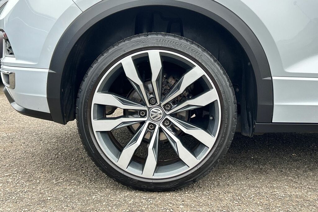 Volkswagen T-Roc 1.5 Tsi Evo R-line Dsg White #5