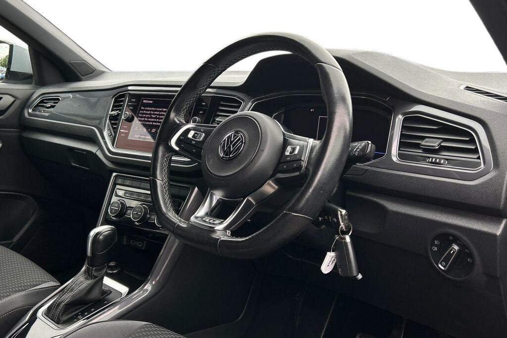 Volkswagen T-Roc 1.5 Tsi Evo R-line Dsg White #6