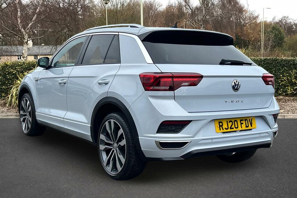 Volkswagen T-Roc 1.5 Tsi Evo R-line Dsg White #3