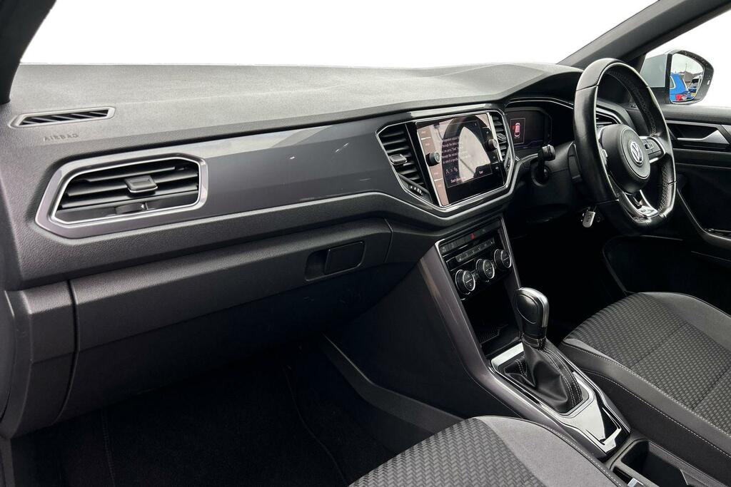 Volkswagen T-Roc 1.5 Tsi Evo R-line Dsg White #2