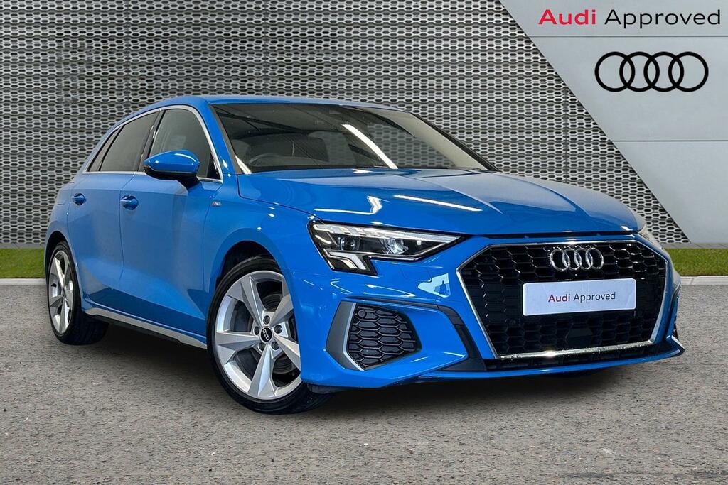 Audi A3 S Line 35 Tfsi 150 Ps 6-Speed Blue