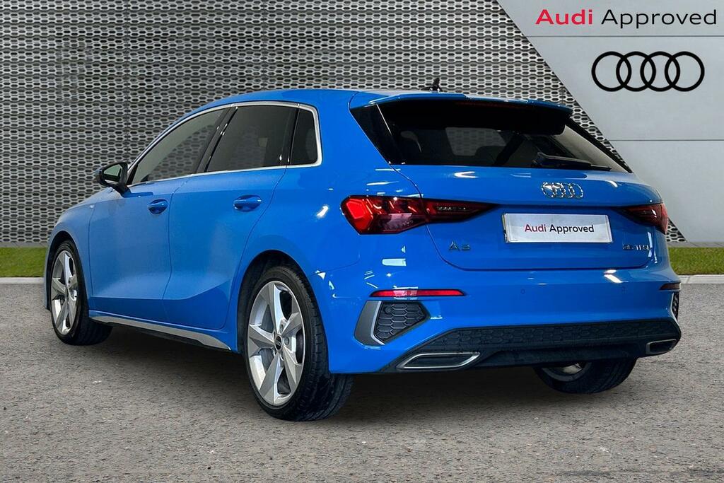 Audi A3 S Line 35 Tfsi 150 Ps 6-Speed SW21EZL Blue #3