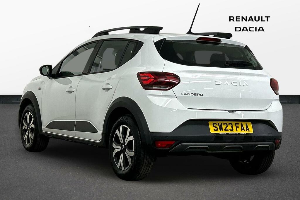 Dacia Sandero Stepway 1.0 Tce Journey Hatchback Cvt Euro 6 S White #3
