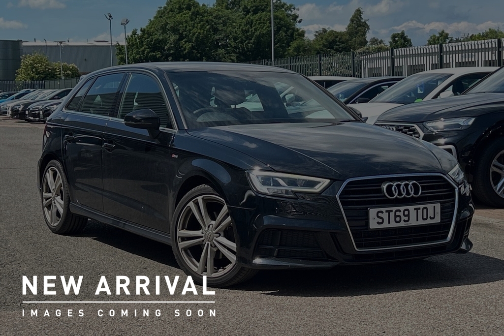 Audi A3 S Line 30 Tfsi 116 Ps 6-Speed Black