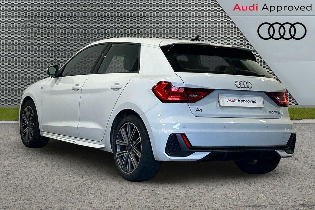 Audi A1 S Line 30 Tfsi 110 Ps 6-Speed SW23MZL White #3