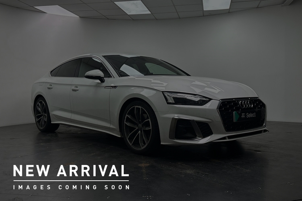 Audi A5 2.0 Tdi 35 S Line Sportback S Tronic Euro 6 Ss White