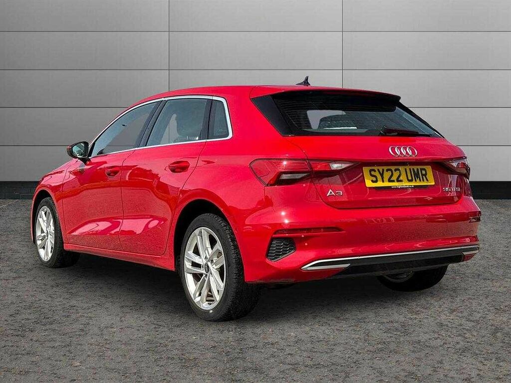 Audi A3 Sport 35 Tfsi 150 Ps S Tronic SY22UMR Red #3
