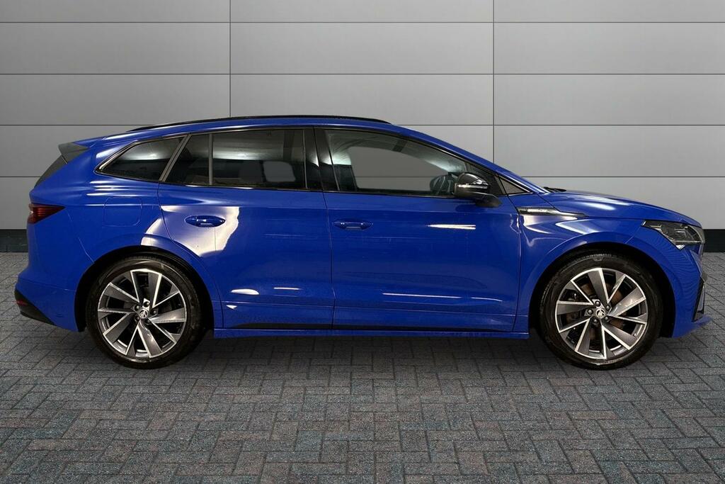 Skoda ENYAQ 195Kw 80X Sportline 82Kwh 4X4 Blue #4