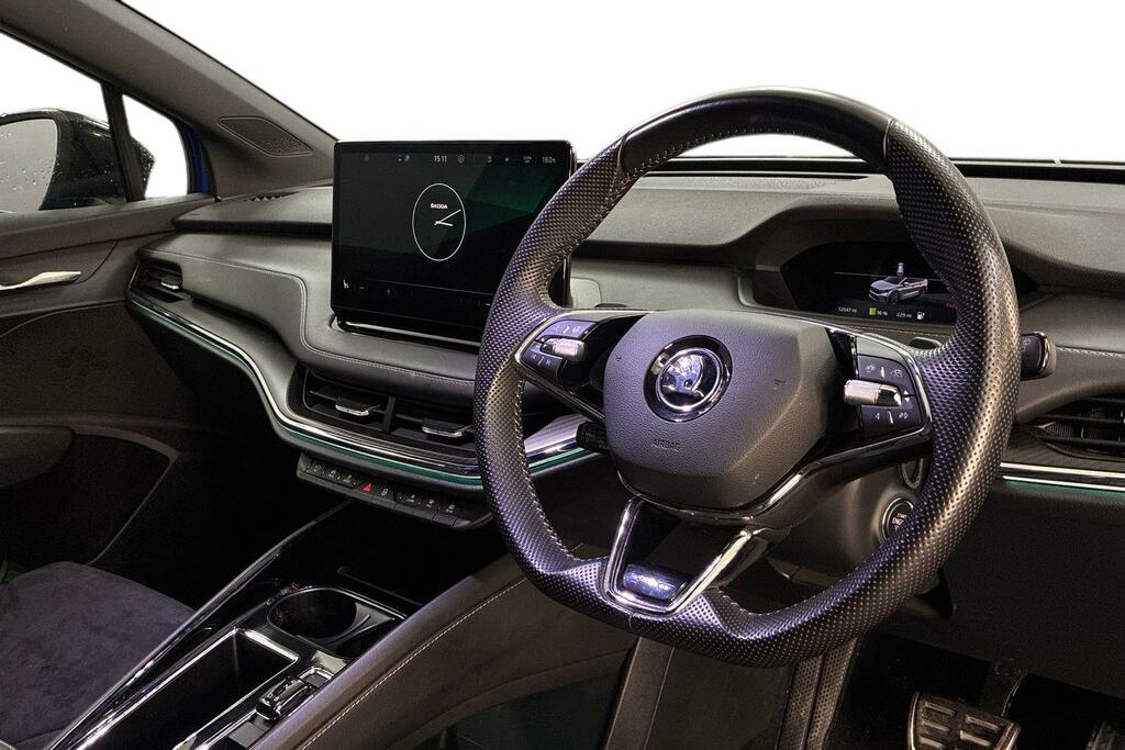 Skoda ENYAQ 195Kw 80X Sportline 82Kwh 4X4 Blue #6