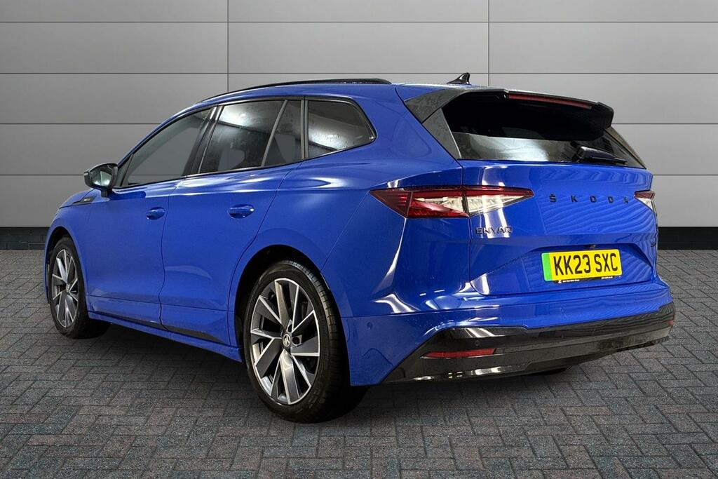 Skoda ENYAQ 195Kw 80X Sportline 82Kwh 4X4 Blue #3