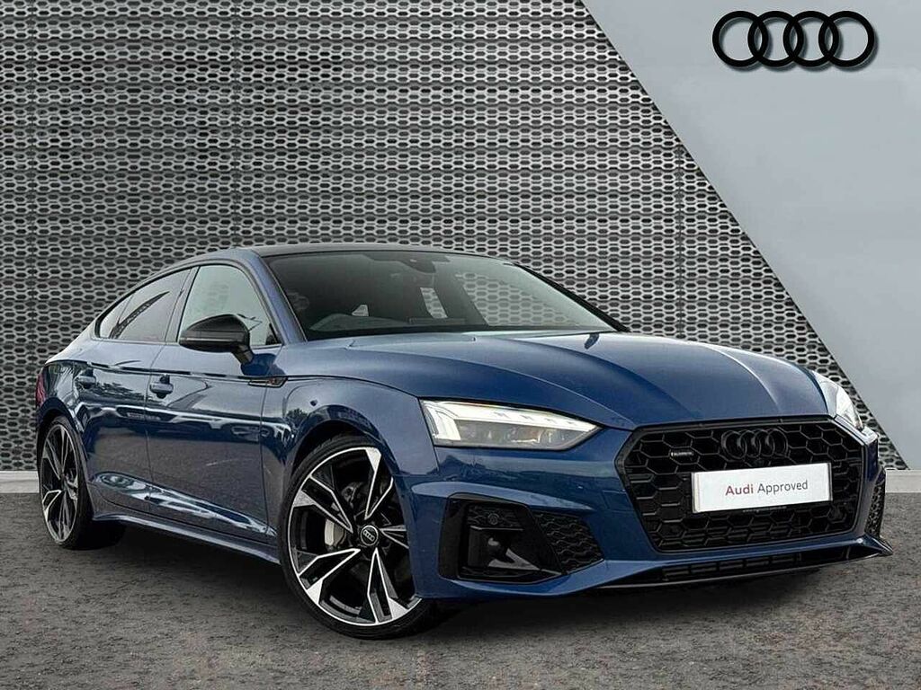 Audi A5 Black Edition 45 Tfsi Quattro 265 Ps S Tronic Blue