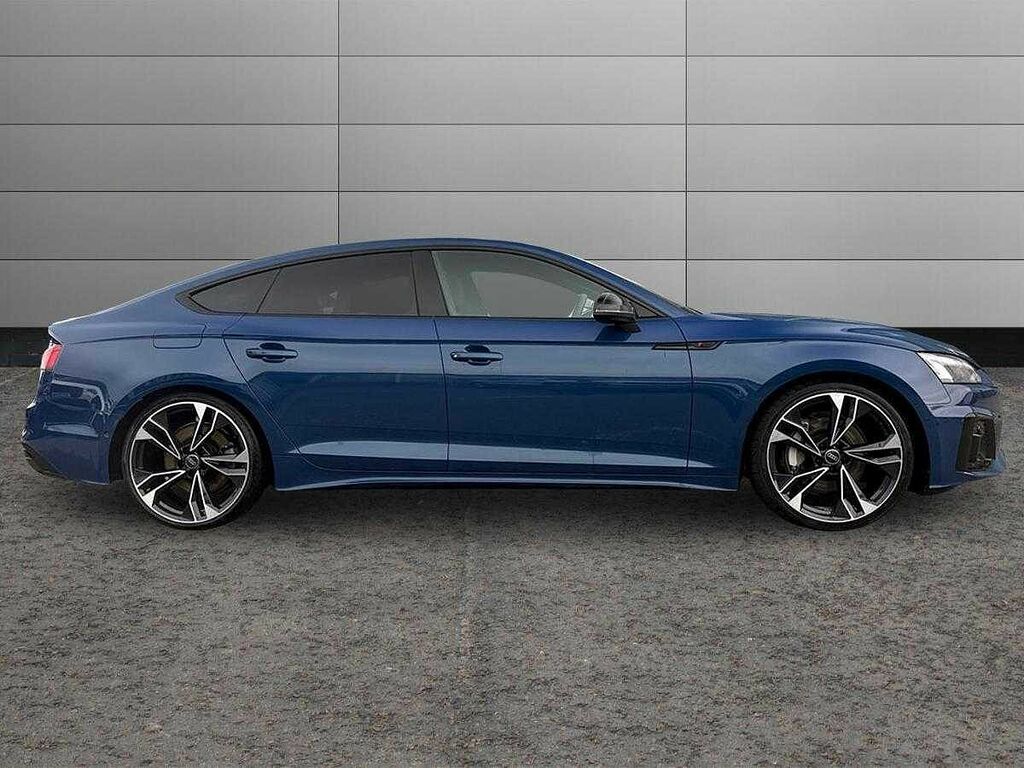 Audi A5 Black Edition 45 Tfsi Quattro 265 Ps S Tronic Blue #4