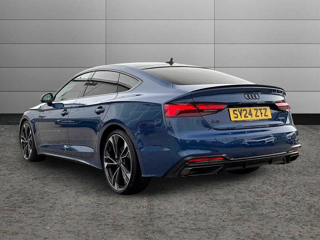 Audi A5 Black Edition 45 Tfsi Quattro 265 Ps S Tronic Blue #3