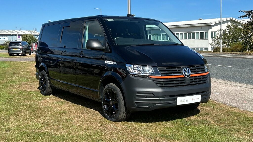 Volkswagen Transporter T28 Camperking Pursuit Lwb 110 Ps 2.0 Tdi 5Sp Manu Black
