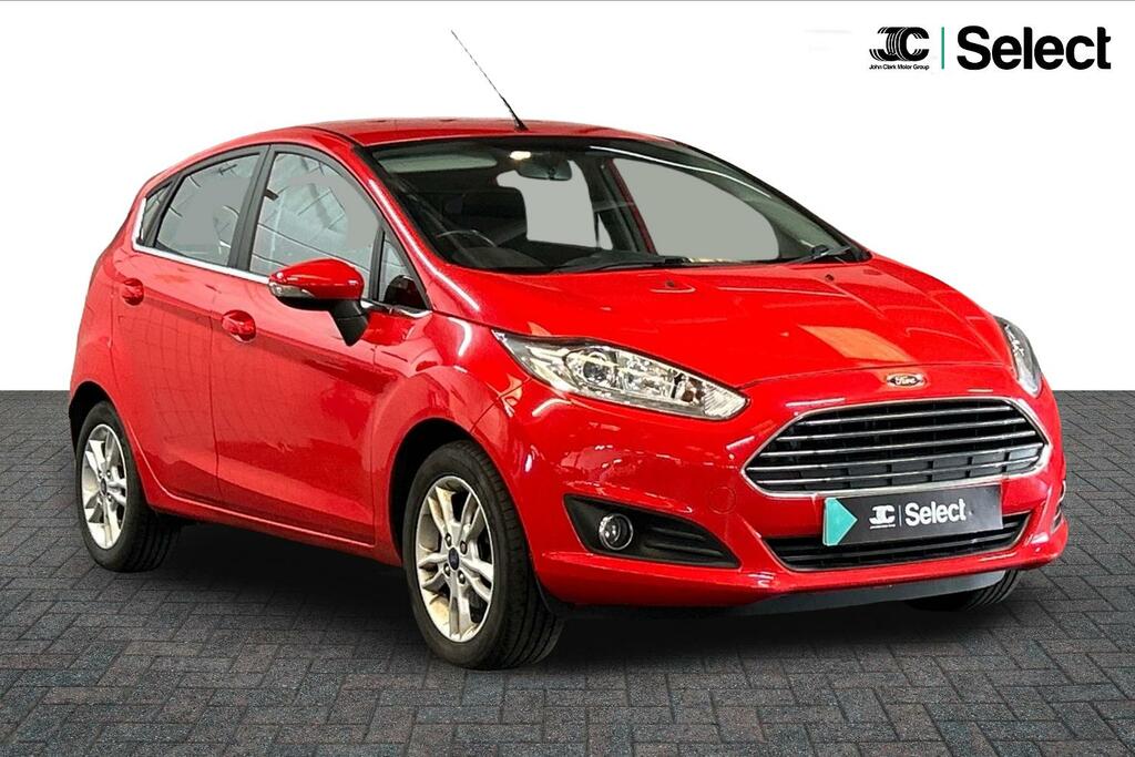 Ford Fiesta 1.25 Zetec Euro 6 Red
