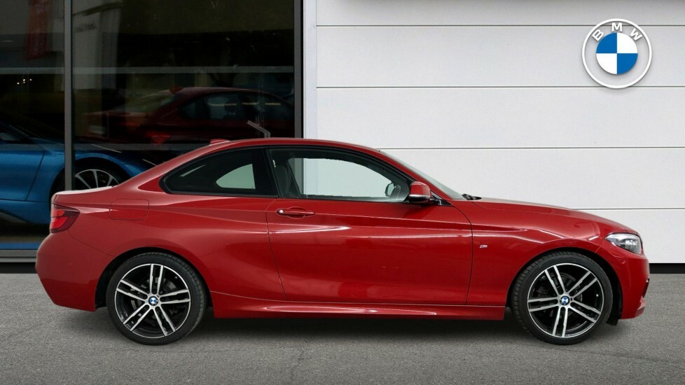 BMW 2 Series Gran Coupe 218D M Sport Coupe Red #3
