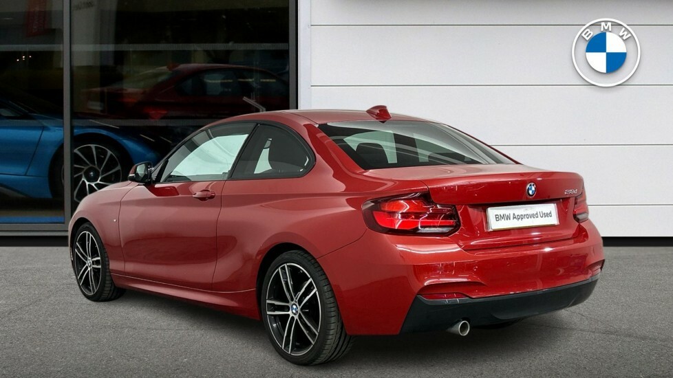 BMW 2 Series Gran Coupe 218D M Sport Coupe Red #2