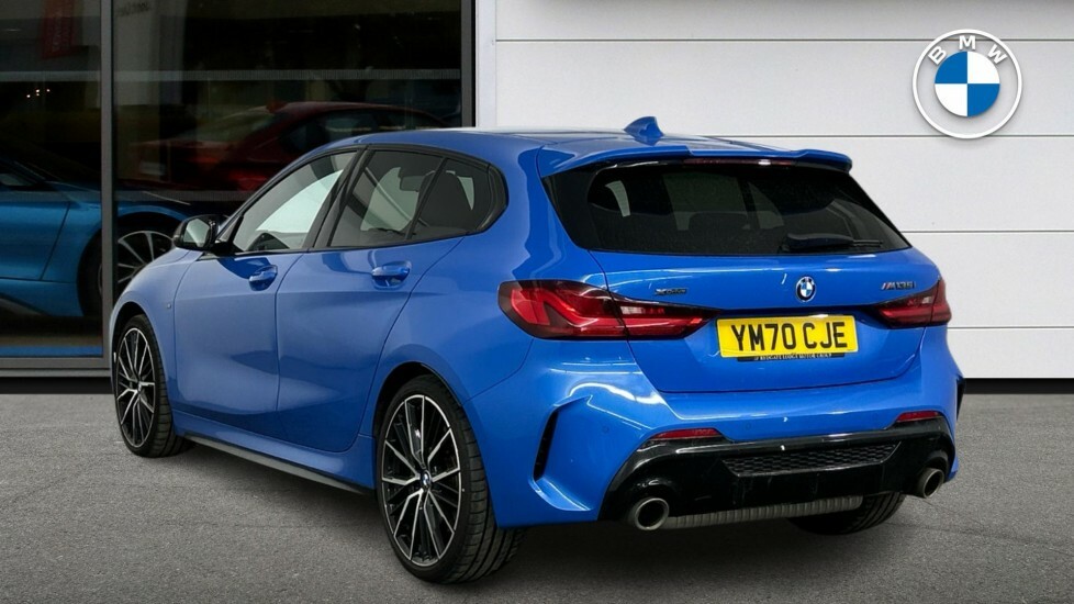 BMW 1 Series M135i Xdrive YM70CJE Blue #2