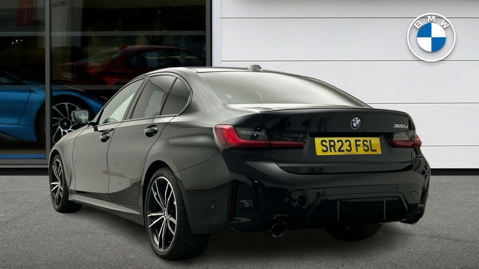 BMW 3 Series 2.0 320D Mht M Sport Euro 6 Ss Black #2