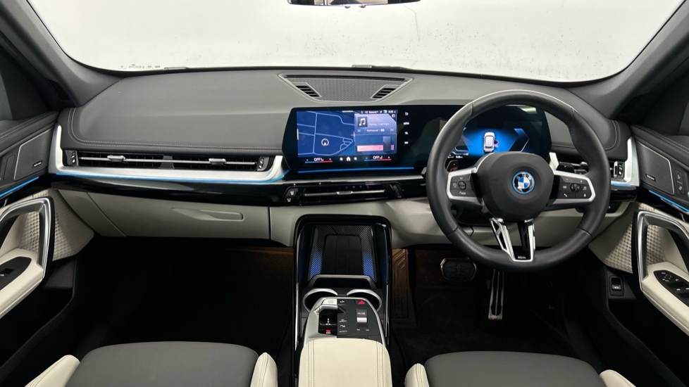 BMW X1 X1 Xdrive25e M Sport White #4