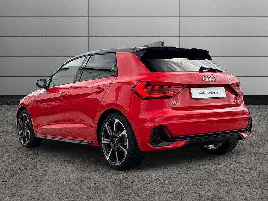 Audi A1 Black Edition 30 Tfsi 110 Ps 6-Speed SY23YVG Red #3