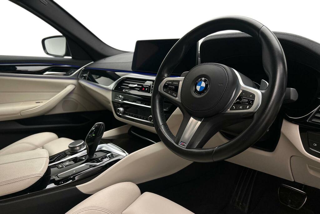 BMW 5 Series 2.0 520D Mht M Sport Steptronic Xdrive Euro 6 Ss Blue #6
