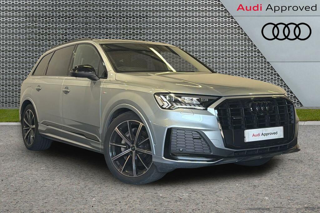 Audi Q7 My23.5 Black Edition 50 Tdi Quattro 286 Ps Tiptron Silver