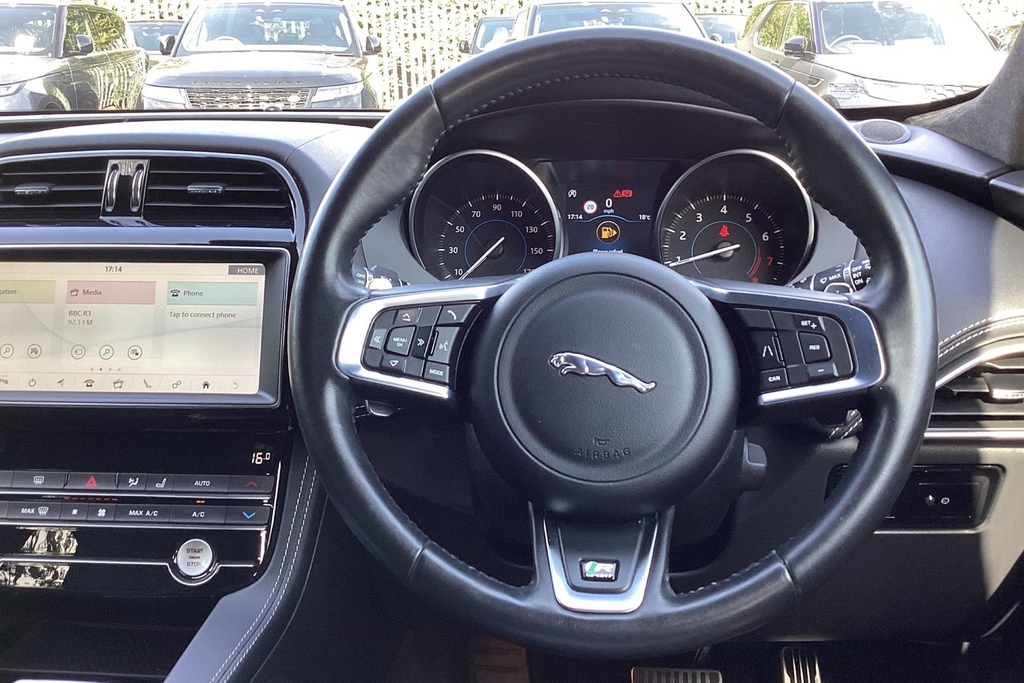 Jaguar F-Pace 2.0 D180 R-sport Awd Euro 6 Ss Grey #15