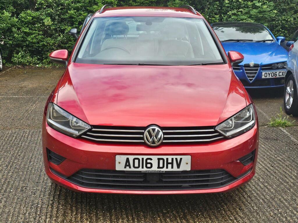 Volkswagen Golf SV 2.0 Tdi Bluemotion Tech Se Dsg Euro 6 Ss Red #3