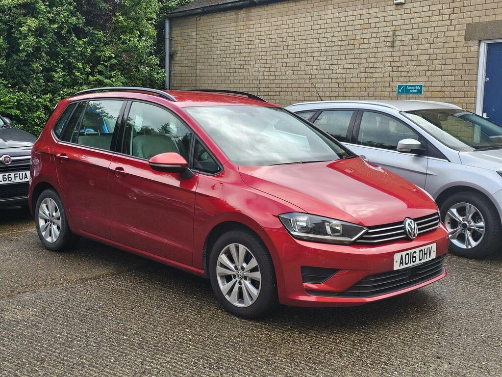 Volkswagen Golf SV 2.0 Tdi Bluemotion Tech Se Dsg Euro 6 Ss Red