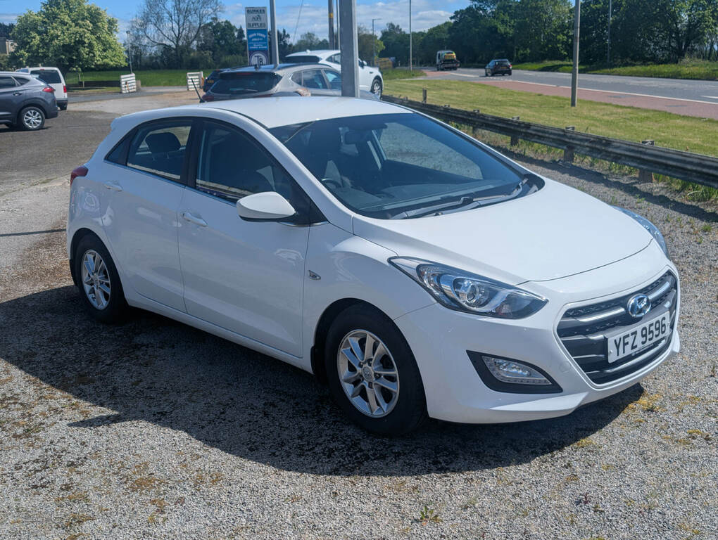 Hyundai I30 1.6 Crdi Blue Drive Se White