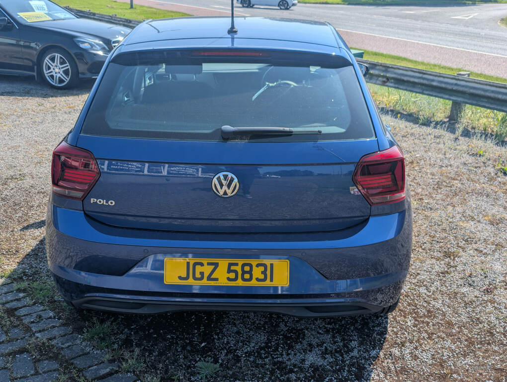 Volkswagen Polo 1.0 Tsi 95 Se Dsg JGZ5831 Blue #5
