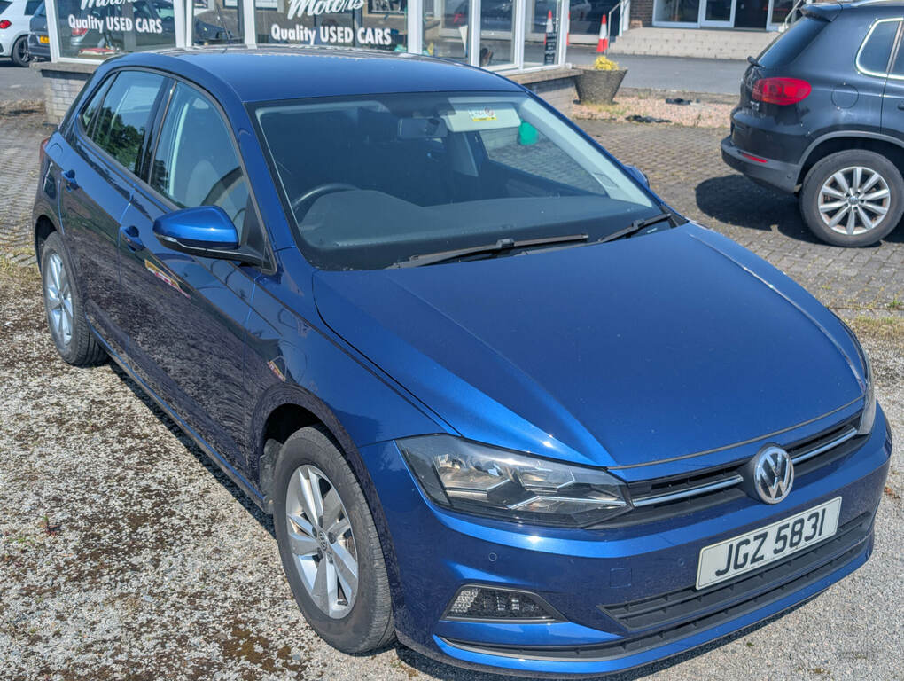 Volkswagen Polo 1.0 Tsi 95 Se Dsg JGZ5831 Blue #3